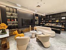 绿地中央广场,180平,轻奢风,带家具,金融,传媒,设计公司