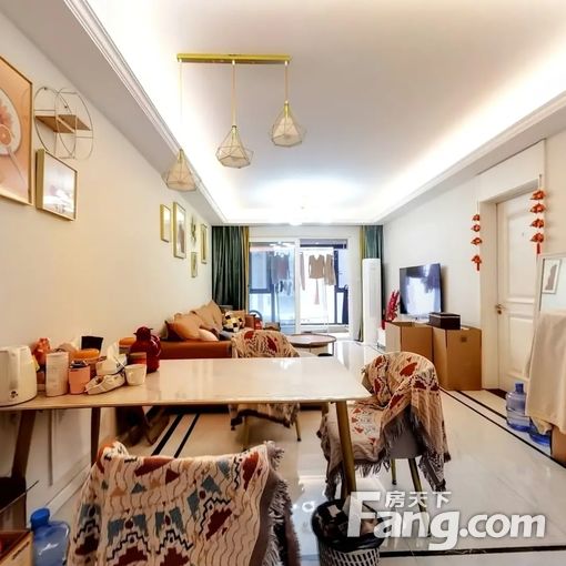 万科金域府精装三房出租万科物业拎包入住有地暖家具家电齐全