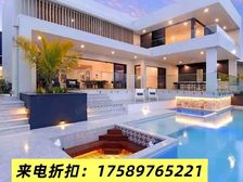央企开发,外地自由购!实得500平,海景独栋别墅,前后双花园
