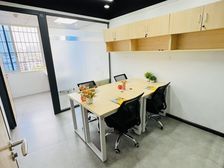 越秀东山口/区庄地铁口共享办公室1+1户型,可注册办外资签证