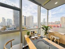 双地铁口!万科金域国际热门小户型!4办12工位 视野优美