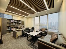 急租!睿中心写字楼 地铁口 24空调 拎包办公 房东直租