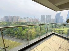 东南鸟瞰珠江公园全景 视野广阔 珠江新城 誉峰 立体园林小区