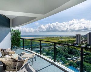 银滩东区中心位置 旅居度假一线江海双景房 超大阳台精装修
