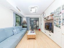 送产权停车位。小区是园林景观,小区有会所水景好看