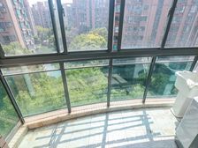 金沙雅苑三期,湖景三房+产权车位,飞机户型。