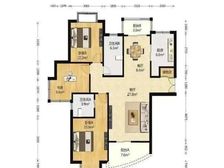 象源丽都 138.01平3居 南北向精装修 随时签约
