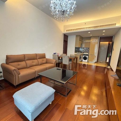 新冰箱新洗衣机等万菱汇君临少有新换电器正规南向一房一厅