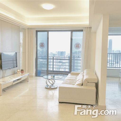 温馨奶油风保养好天河北地铁11号线龙口西站创逸雅苑一房一厅