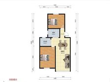 三期板式两房,满五年,税费低,健身楼层,拎包住。