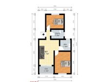 非顶楼 低总价两房一厅,商品房小区,业主诚意出售。