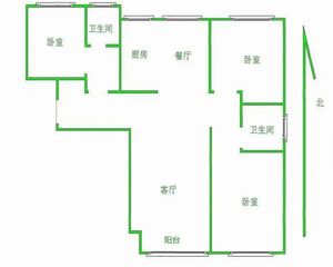 未来紫金山 南北通透 全明户型 双卫 电梯房 医疗配套成熟
