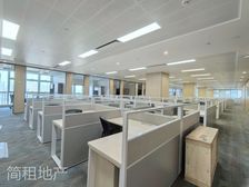 免租期12个月 科兴科學园精装整层 使用率八成 电梯口