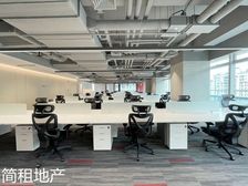 双地铁口物业,讯美科技广场高区整层,可连层,8成使用率