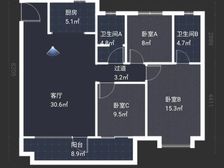 现房 现房 近滨河 灞河湿地公园