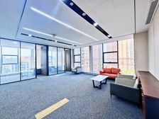 琉璃厂新时大厦190平精装带家具3隔间20个工位