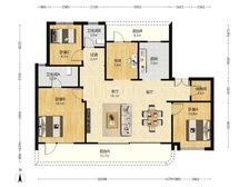 奥体中粮四代小区 地铁口万象汇旁 高新陆港书包9年制 0公摊