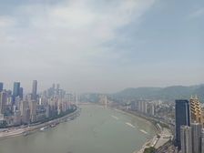 重庆南滨路 头排看江大平层 复式带露台 毛坯大宅