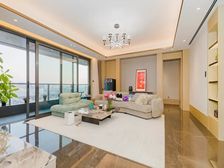 徐汇23年次新房 1梯1户 一线江景 超大横厅 户型正气