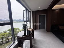 虹桥国际 全新豪装 一线江景 4房 一天未住,全屋暖气