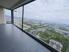 昆明市政府旁,一梯一户大平层,豪华装修,大四房,视野无遮挡