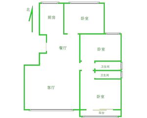 卓正丽景蓝湾 小高层 实用3室 中间楼层