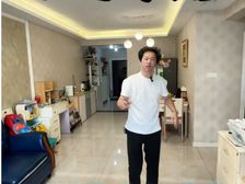万达华府捡漏3房 电梯中高层总价五十几万 朝南采光无遮挡