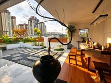 新出急售金江小区上叠加别墅 豪华装修带90平屋顶花园 带车库