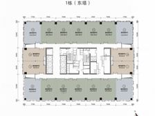 直租香洲铭泰城市广场,53-2000平精装办公室