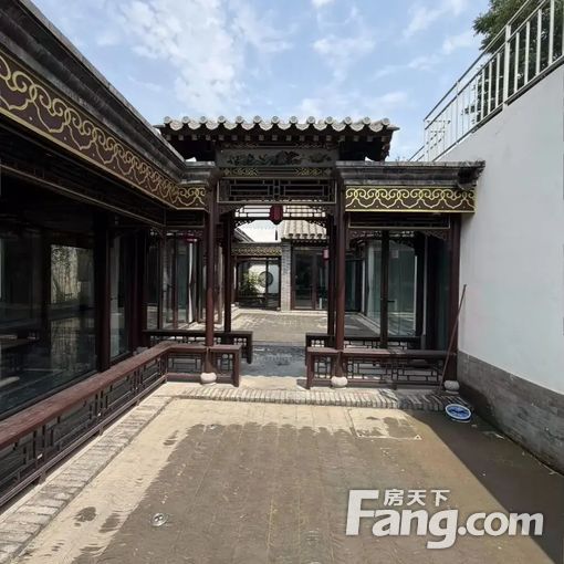 近故宫(北海)徽派二进庭院,大使用面积,落地窗,闹中取静