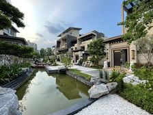 香洲区联排别墅!上下4层带前后花园“御景龙湖别墅”性价比高