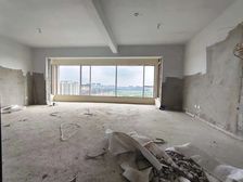 万岳华府D区顶复带露台 南北通透5室毛坯 顶层视野佳万达广场