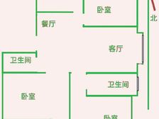 领秀紫晶城 毛坯全明格局大三居 全天采光好 有房本支持贷款