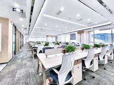 双地铁 免租期6个月 前海HOP 200平精装办公室出租