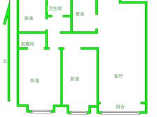 新上 朝阳 三室两卫 业主急售 全体采光 看房方便