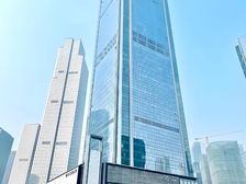 整租江北嘴地标国金中心220平精装办公室,4+12格局