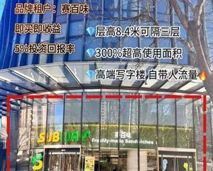 望京餐饮铺 8.4米层高 18米大面宽 真实租金平移 价可谈