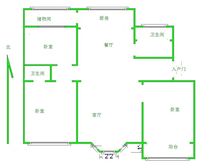 新东方凤凰城 三阳开泰 南北三居 价格合适 军校广场
