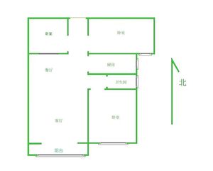 县学街 铂悦山冬景园2室 南北通透 可拎包入住 御景风荷