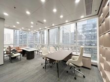 超甲楼盘!双面采光,6隔间30工位丨精致接待现房!金融建筑