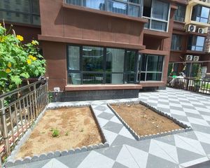 带个大院子的房锦绣东城南向三居 精装底层户型 总价65.8万