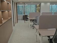 南京西路丰盛商业中心150平米精装配家具出租,地铁口