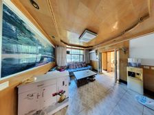 华清住宅小区南向精装三居 中层户型方正满二