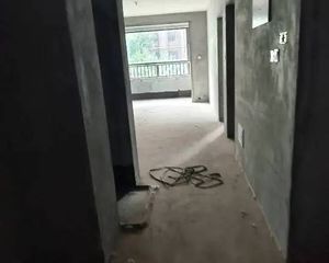 一楼带院,小高层标准南北通透H户型,人车分流次新小区