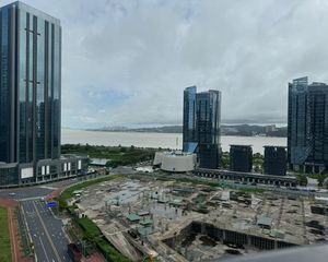 宝能时代湾全海景实用面积150平小复式格局双卫生间手续简便