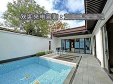 海棠湾中式独栋合院 私家前后花园泳池 实地200平 精装交付