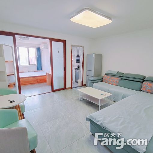 丰台科技园精装南向一居 花香西苑高层电梯房月租4300白盆窑
