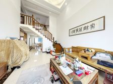 挑空复式!第二层送一半面积!看房方便!