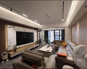 君汇家园23楼129平3房2厅 两梯两户 现代装修保养新新