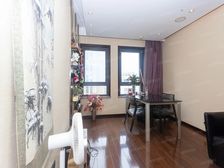 晓园高区景观房,干挂石材外立面,小区自带会所泳池